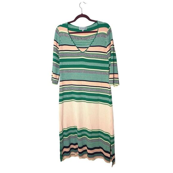 Tuckernuck Stevie Knit Striped Maxi Dress Size Medium - Picture 3 of 9